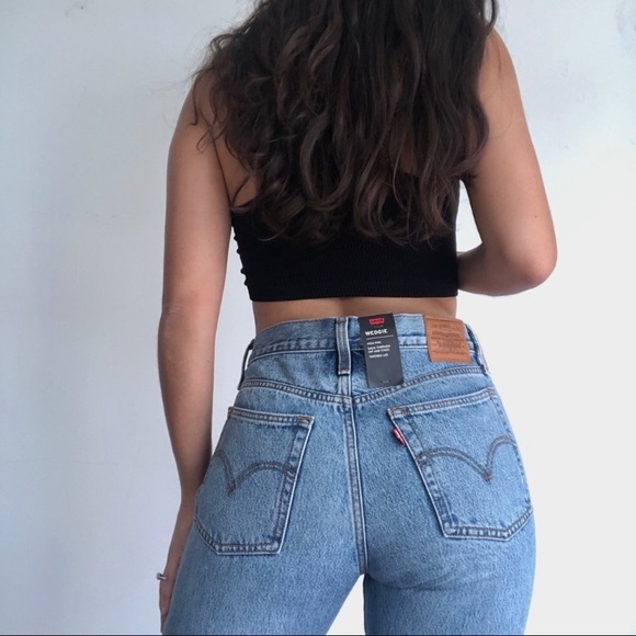 Levi’s 90’s wedgie straight leg ripped jeans NWT - Picture 8 of 15